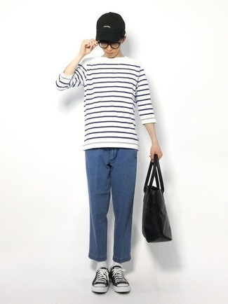 Темно-синие брюки чинос от Liu Jo Uomo