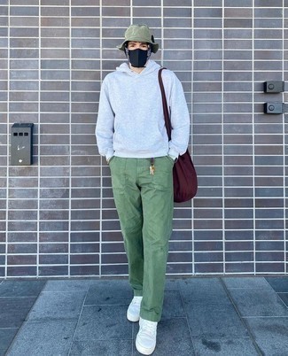 Мужские зеленые брюки от Jacob Cohen