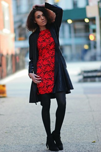 Красное кружевное платье-футляр от Paper Dolls Tall