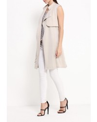 Женская бежевая безрукавка от Jennyfer