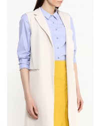 Женская бежевая безрукавка от Pinko