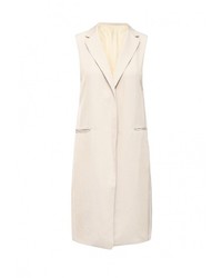 Женская бежевая безрукавка от Pinko