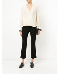 Бежевая блузка с длинным рукавом от Rag & Bone