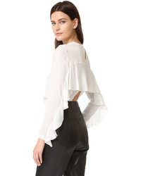 Бежевая блузка от A.L.C.