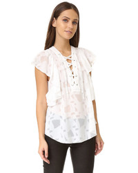 Бежевая блузка от IRO