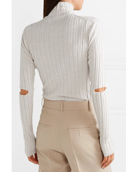 Женская бежевая водолазка от Helmut Lang