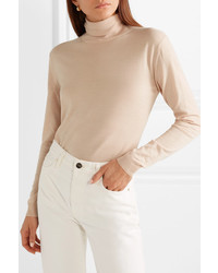 Женская бежевая водолазка от Stella McCartney
