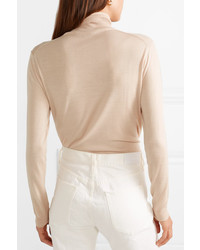 Женская бежевая водолазка от Stella McCartney