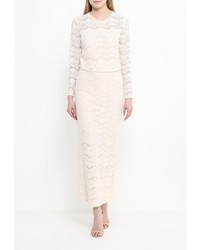 Бежевая длинная юбка от Dorothy Perkins