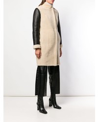 Женская бежевая дубленка от 3.1 Phillip Lim