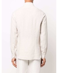 Мужская бежевая классическая рубашка от Xacus