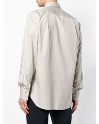 Мужская бежевая классическая рубашка от Vivienne Westwood