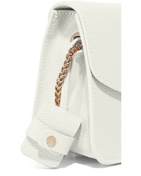 Женская бежевая кожаная сумка от Furla