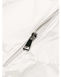 Женская бежевая куртка-пуховик от Moncler