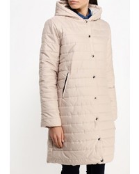 Женская бежевая куртка-пуховик от Aurora Firenze