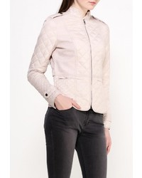 Женская бежевая куртка-пуховик от B.Style