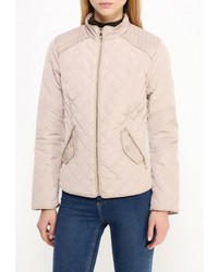 Женская бежевая куртка-пуховик от B.Style