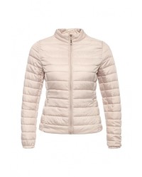 Женская бежевая куртка-пуховик от B.Style