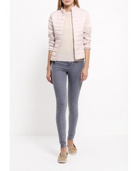 Женская бежевая куртка-пуховик от B.Style