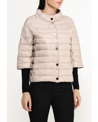 Женская бежевая куртка-пуховик от B.Style
