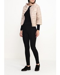 Женская бежевая куртка-пуховик от B.Style