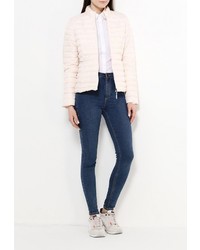 Женская бежевая куртка-пуховик от Baon