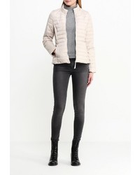 Женская бежевая куртка-пуховик от Baon