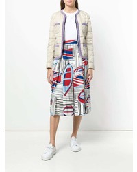 Женская бежевая куртка-пуховик от Fay