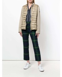 Женская бежевая куртка-пуховик от Hetregó