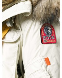 Женская бежевая куртка-пуховик от Parajumpers