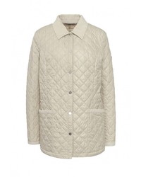 Женская бежевая куртка-пуховик от Husky