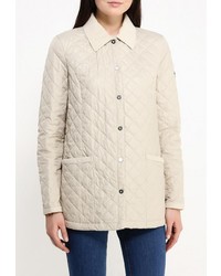 Женская бежевая куртка-пуховик от Husky