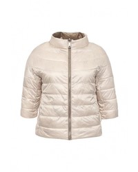 Женская бежевая куртка-пуховик от Motivi