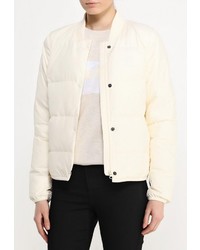 Женская бежевая куртка-пуховик от Reebok Classics