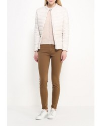 Женская бежевая куртка-пуховик от Sisley