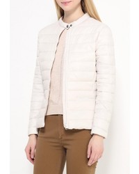 Женская бежевая куртка-пуховик от Sisley