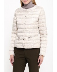 Женская бежевая куртка-пуховик от Softy