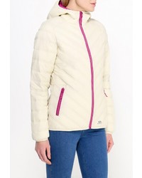 Женская бежевая куртка-пуховик от Trespass