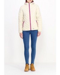 Женская бежевая куртка-пуховик от Trespass