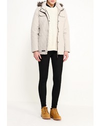 Женская бежевая куртка-пуховик от Trespass