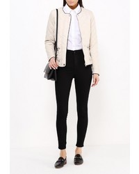 Женская бежевая куртка-пуховик от Vero Moda