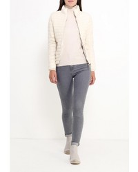 Женская бежевая куртка-пуховик от Z-Design