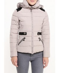 Женская бежевая куртка-пуховик от Z-Design