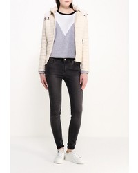 Женская бежевая куртка-пуховик от Z-Design