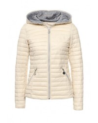 Женская бежевая куртка-пуховик от Z-Design