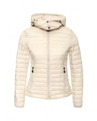 Женская бежевая куртка-пуховик от Z-Design