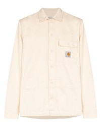 Мужская бежевая куртка-рубашка от Carhartt WIP