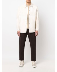 Мужская бежевая куртка-рубашка от Closed