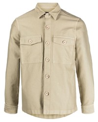 Мужская бежевая куртка-рубашка от Tom Ford