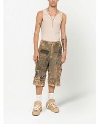 Мужская бежевая майка от Dolce & Gabbana